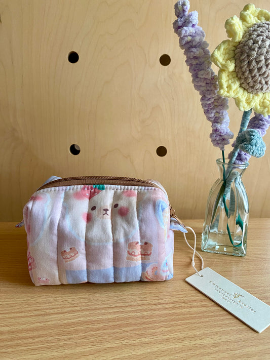Mini Box Pouch - Strawberry Cake