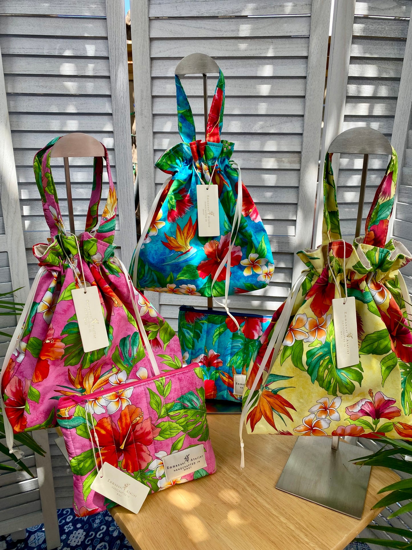 Drawstring Pouch - Sun Aloha