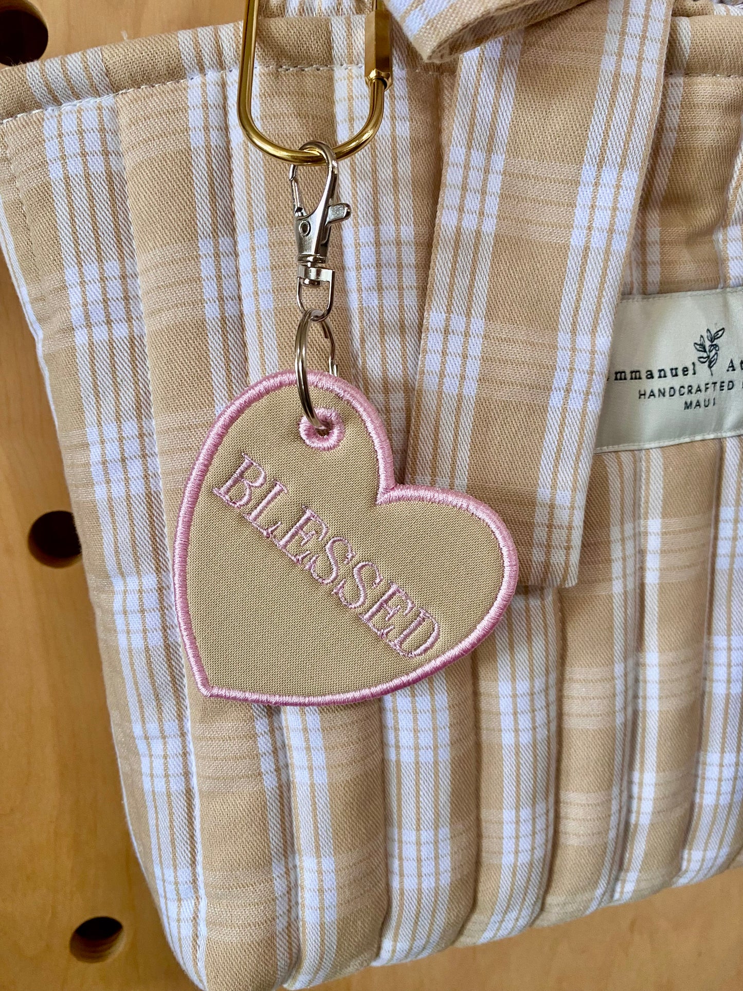 Personalized Heart <3 Bag Charm