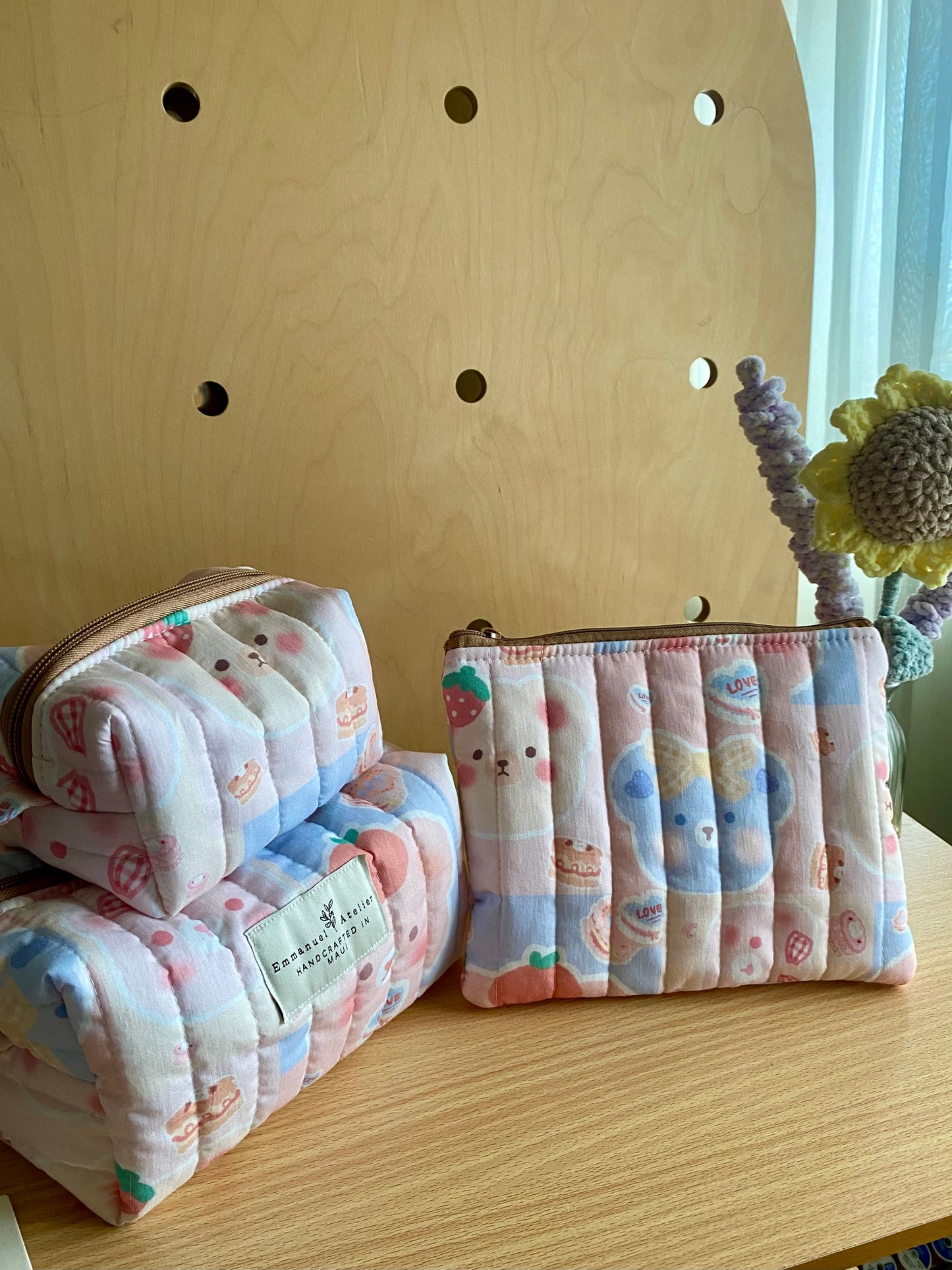 Mini Box  Pouch - Strawberry Cake