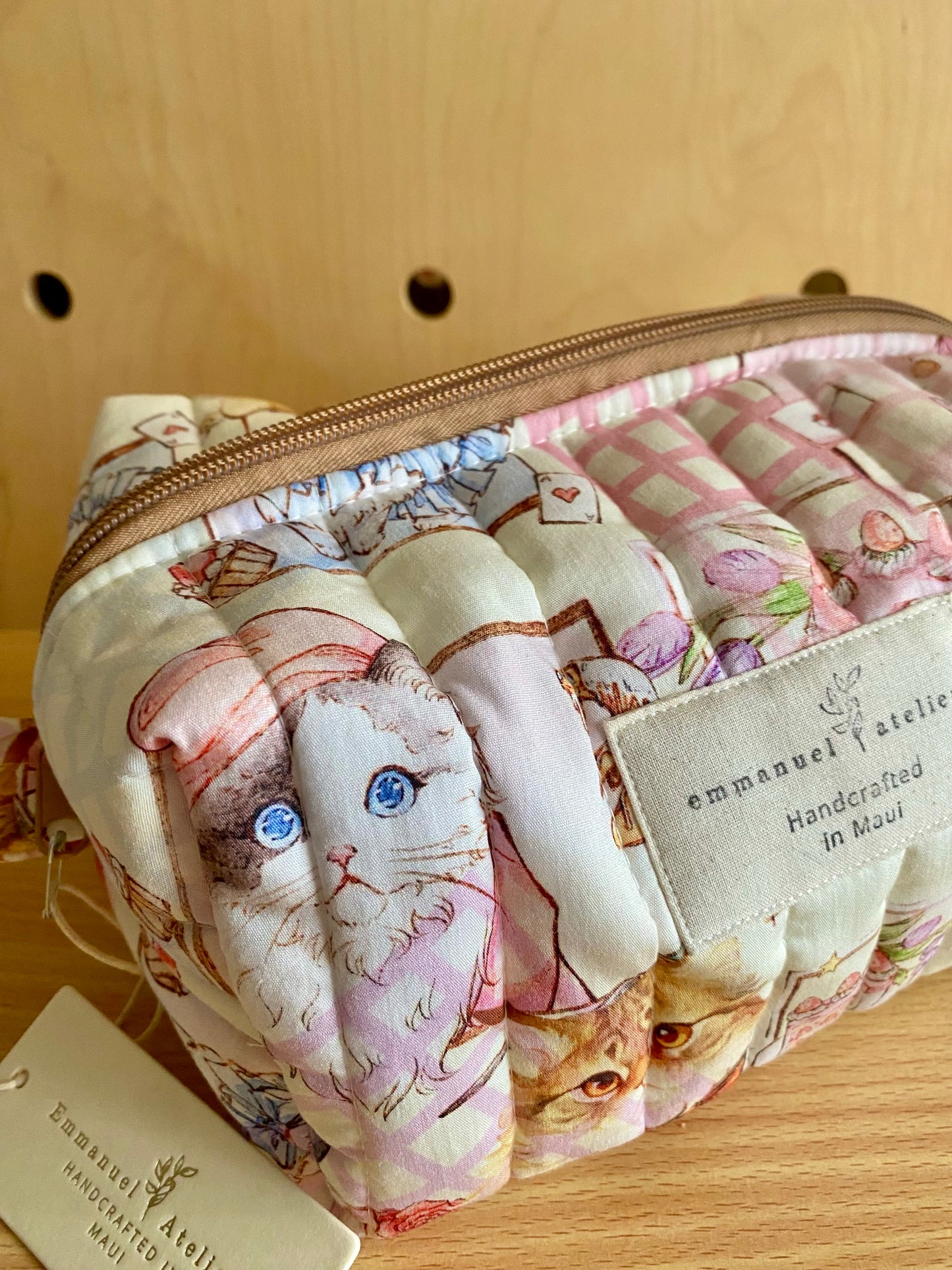 Jumbo Box Pouch - Love Cat