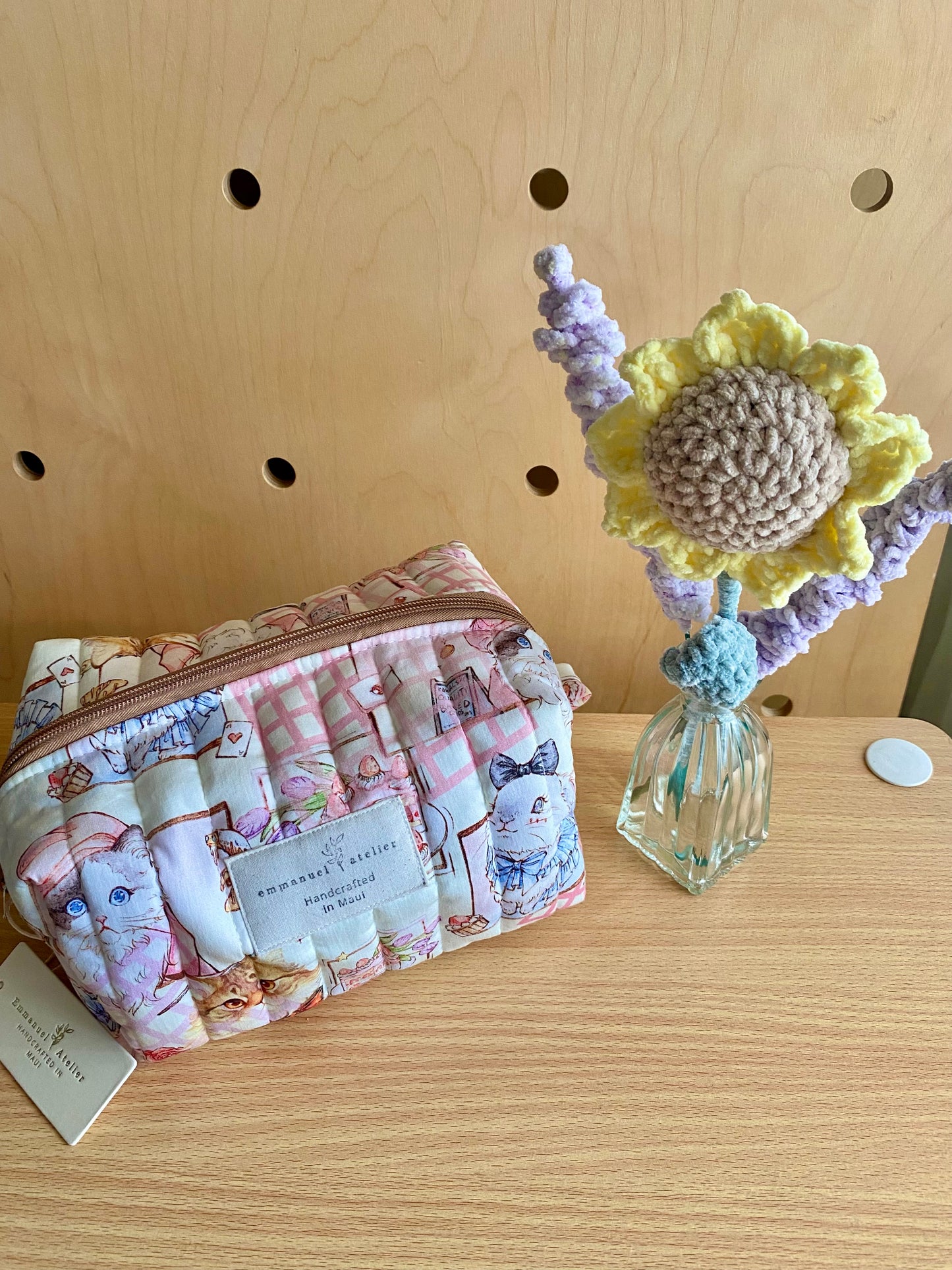 Jumbo Box Pouch - Love Cat