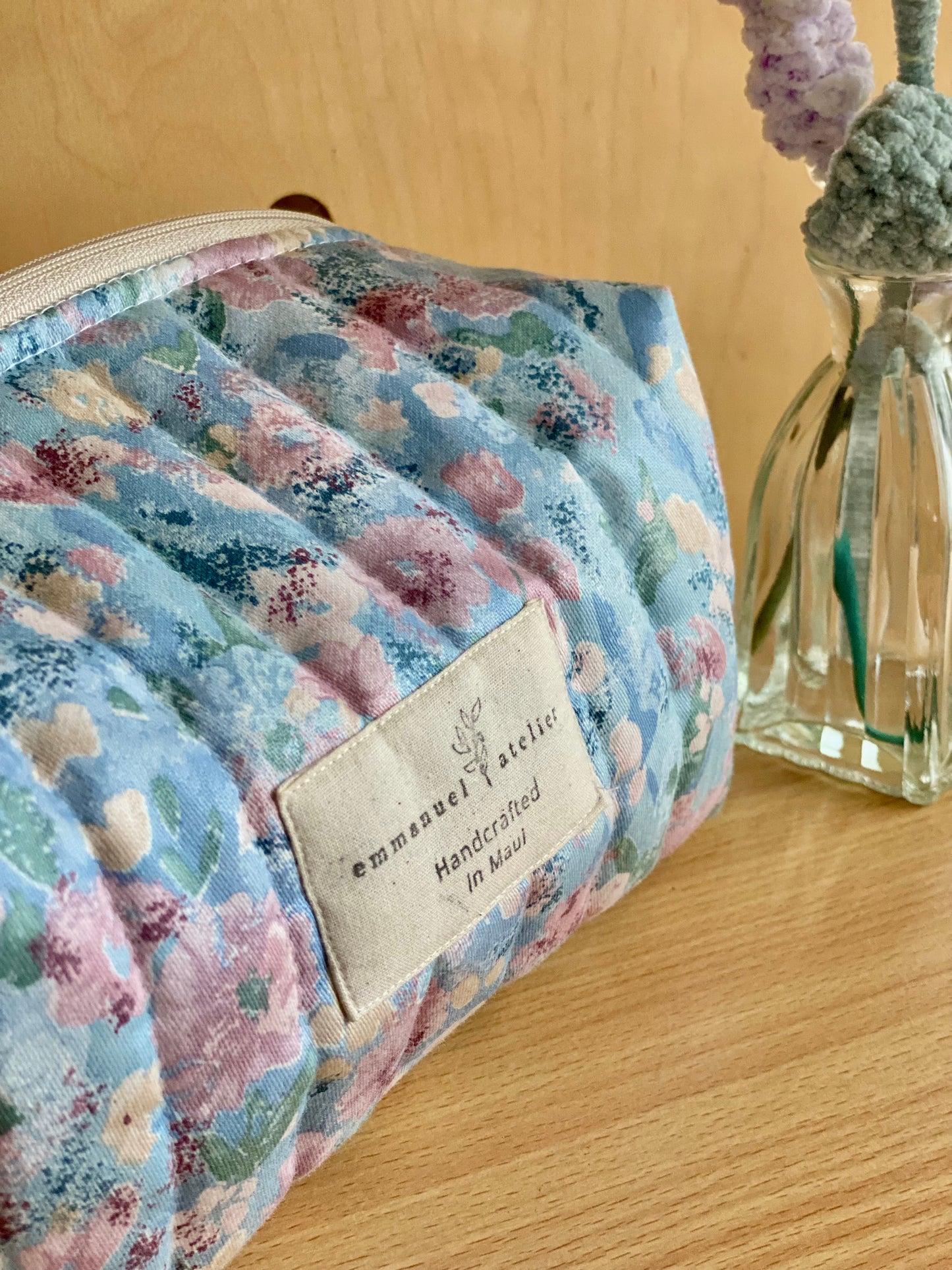 Jumbo Box Pouch -  Blue Lilac