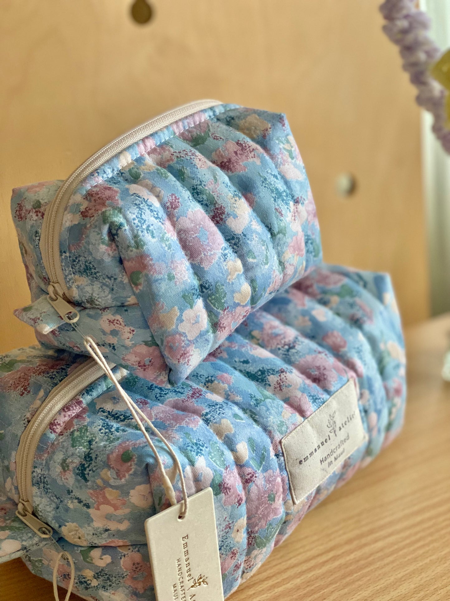 Jumbo Box Pouch -  Blue Lilac