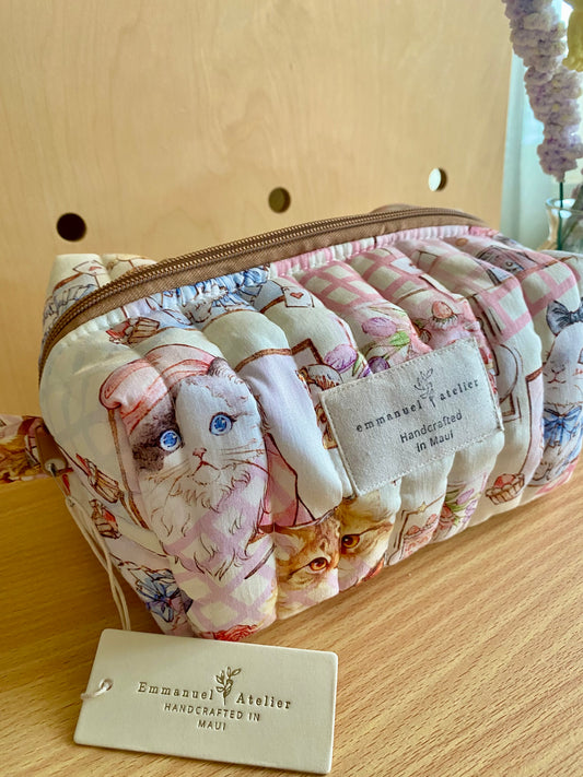 Jumbo Box Pouch - Love Cat