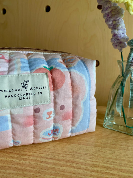 Jumbo Box Pouch - Strawberry Cake