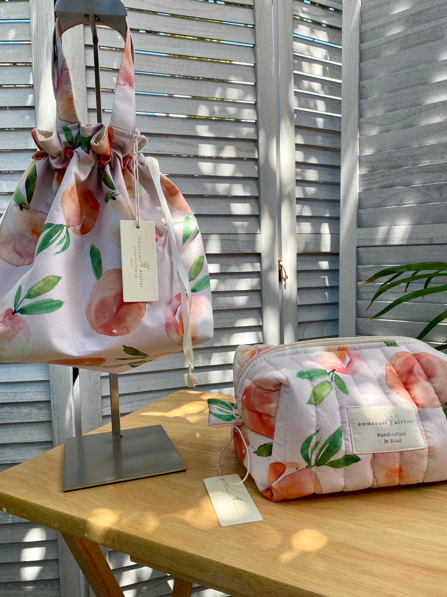 Jumbo Box Pouch - Peach