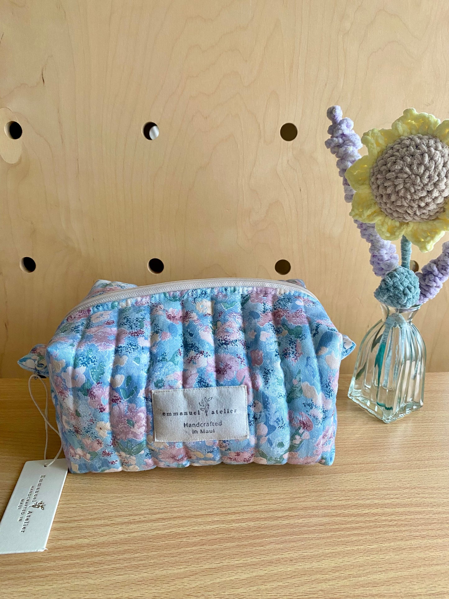 Jumbo Box Pouch -  Blue Lilac