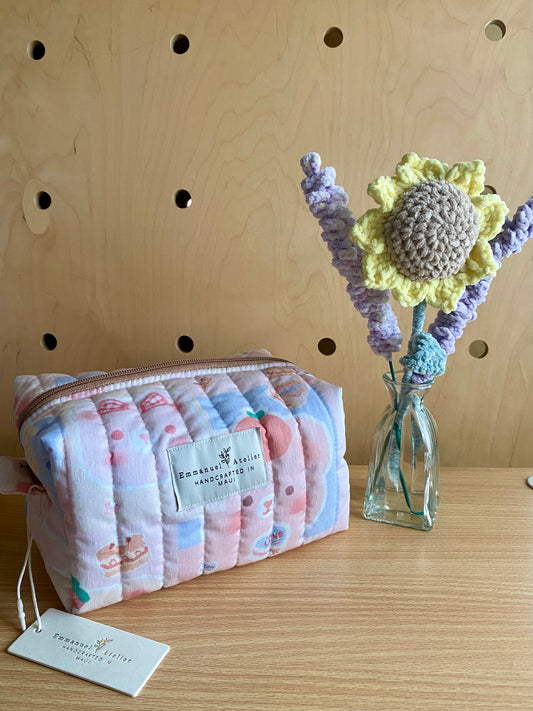 Jumbo Box Pouch - Strawberry Cake