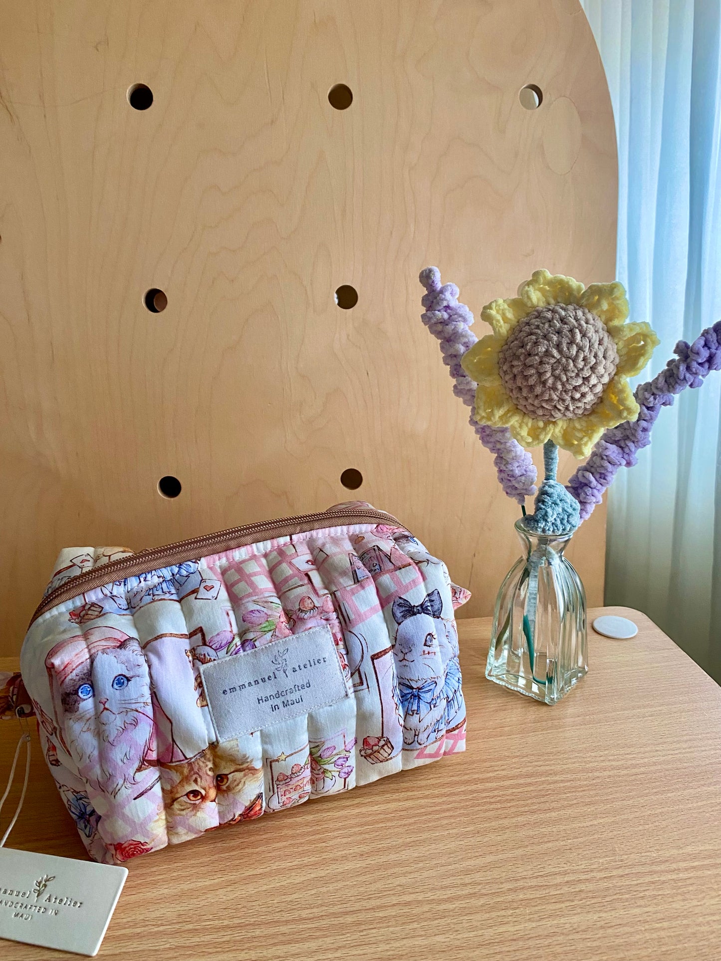 Jumbo Box Pouch - Love Cat