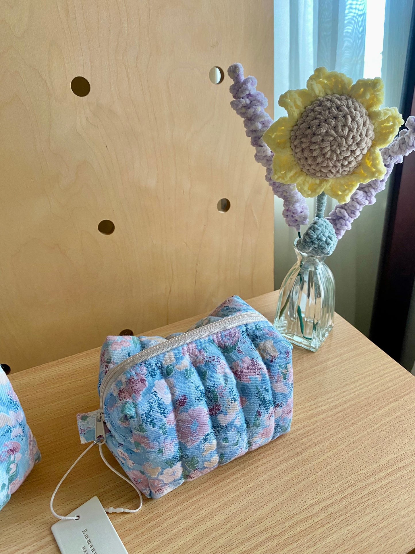 Mini Box Pouch -  Blue Lilac