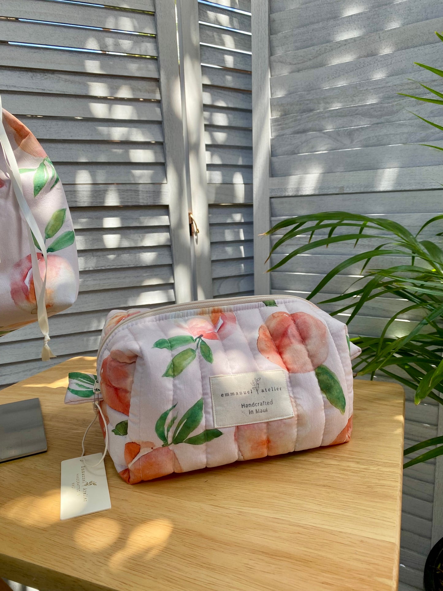 Jumbo Box Pouch - Peach