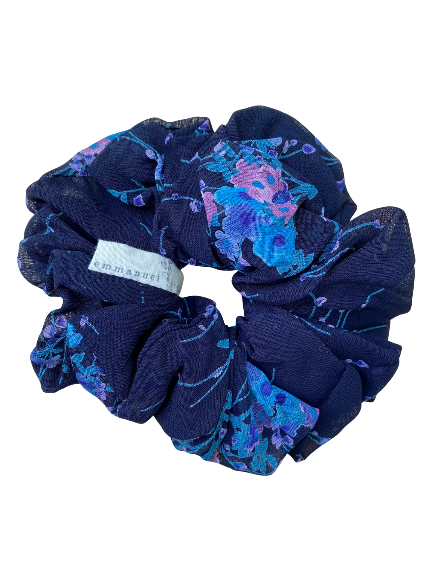 XL Oversized Scrunchie - Evening Garden