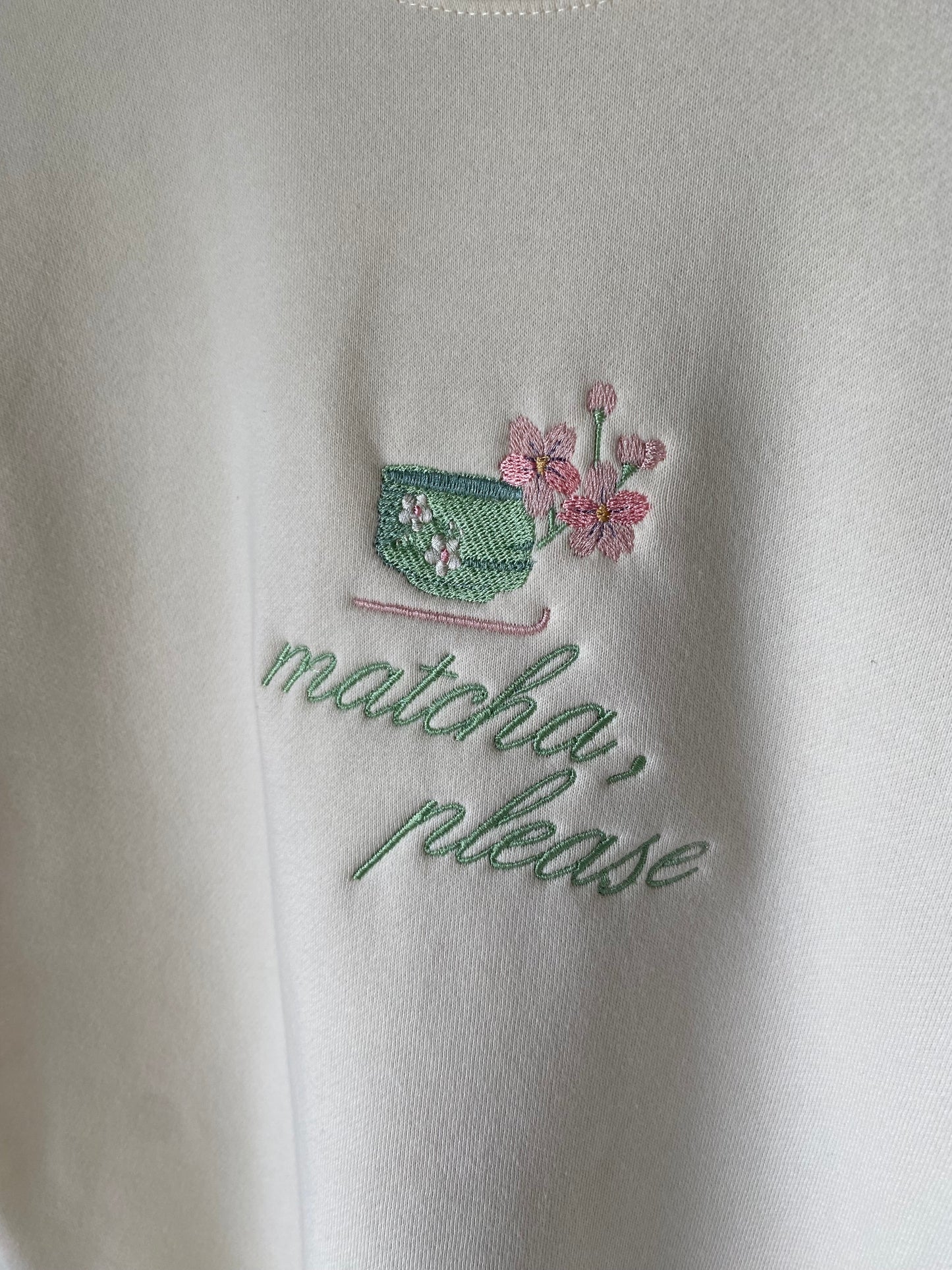 Matcha Please Oversized Crewneck