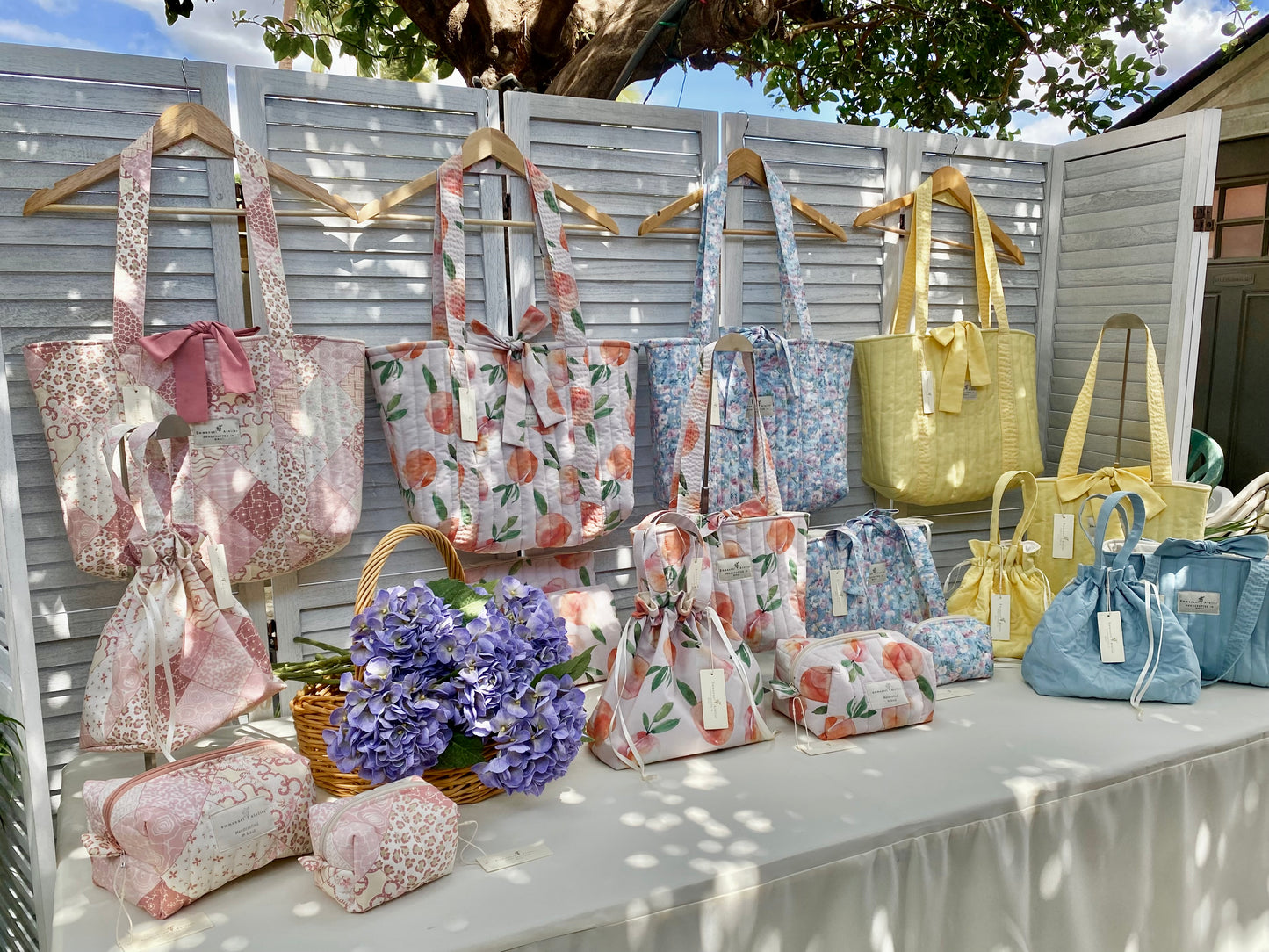 Mini Box  Pouch - Pink Patchwork