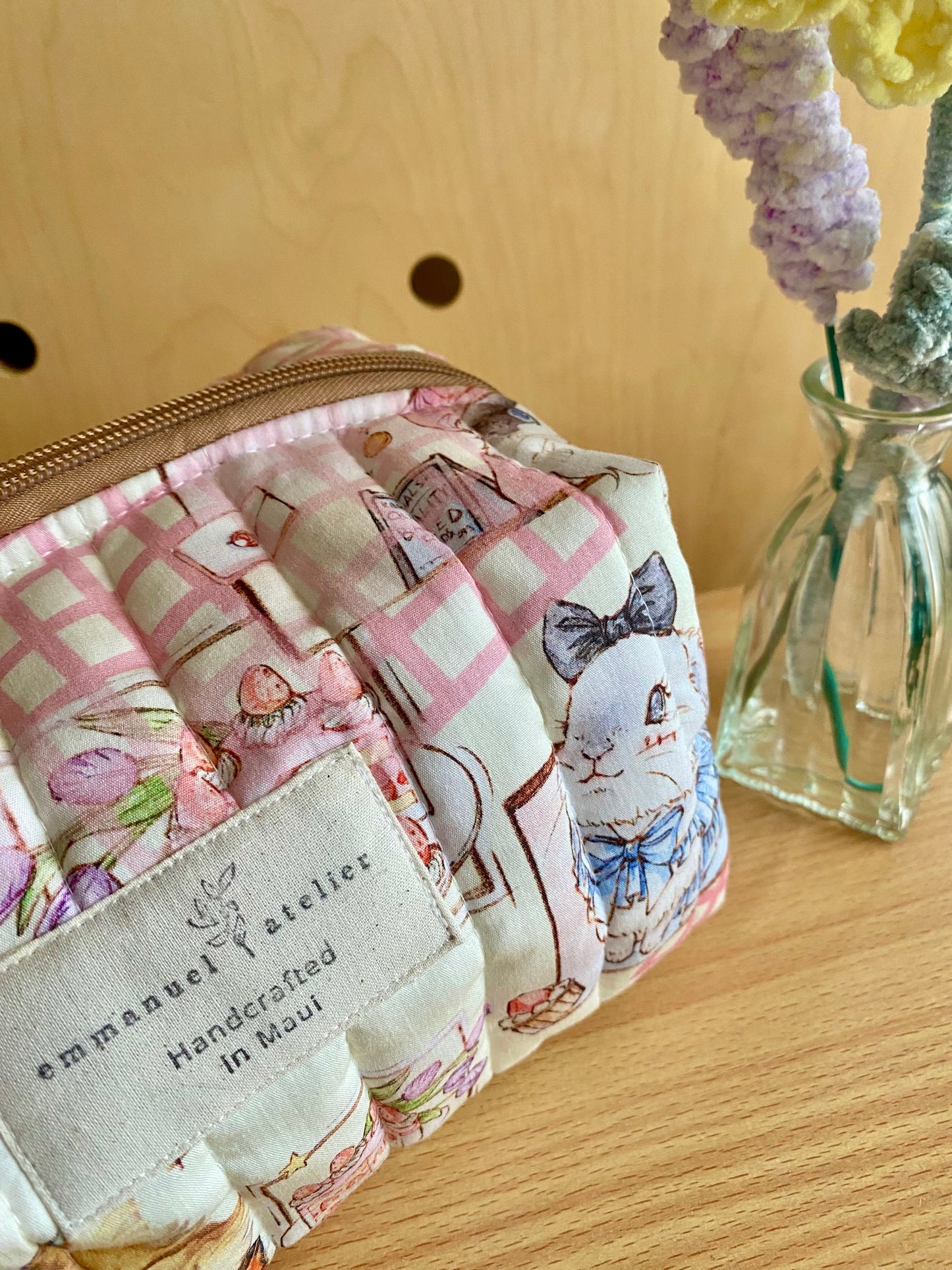 Jumbo Box Pouch - Love Cat