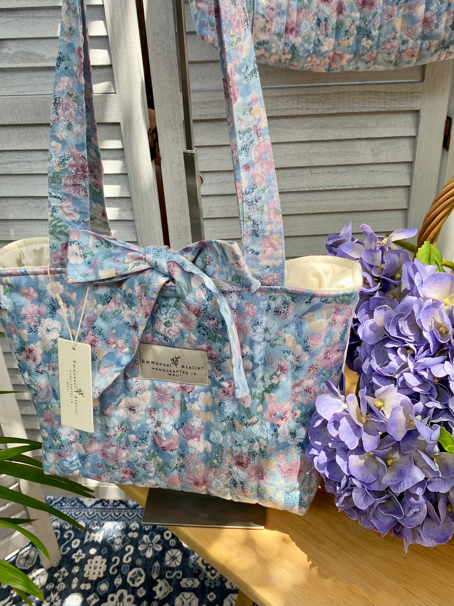 Mini Emely Tote - Blue Lilac