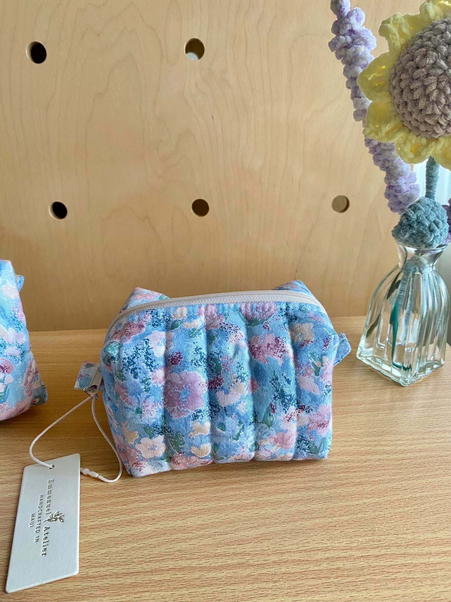 Mini Box Pouch -  Blue Lilac