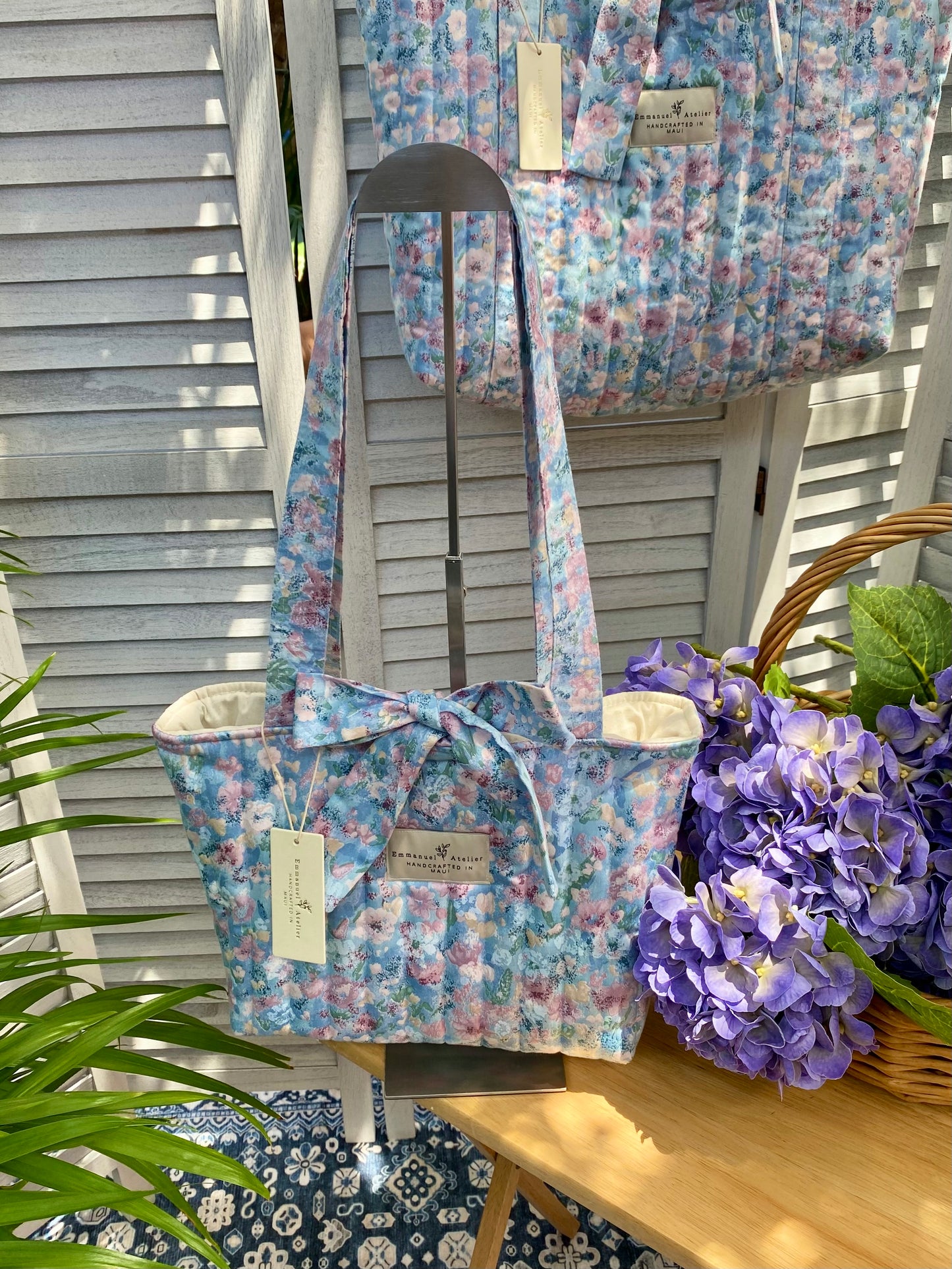 Mini Emely Tote - Blue Lilac
