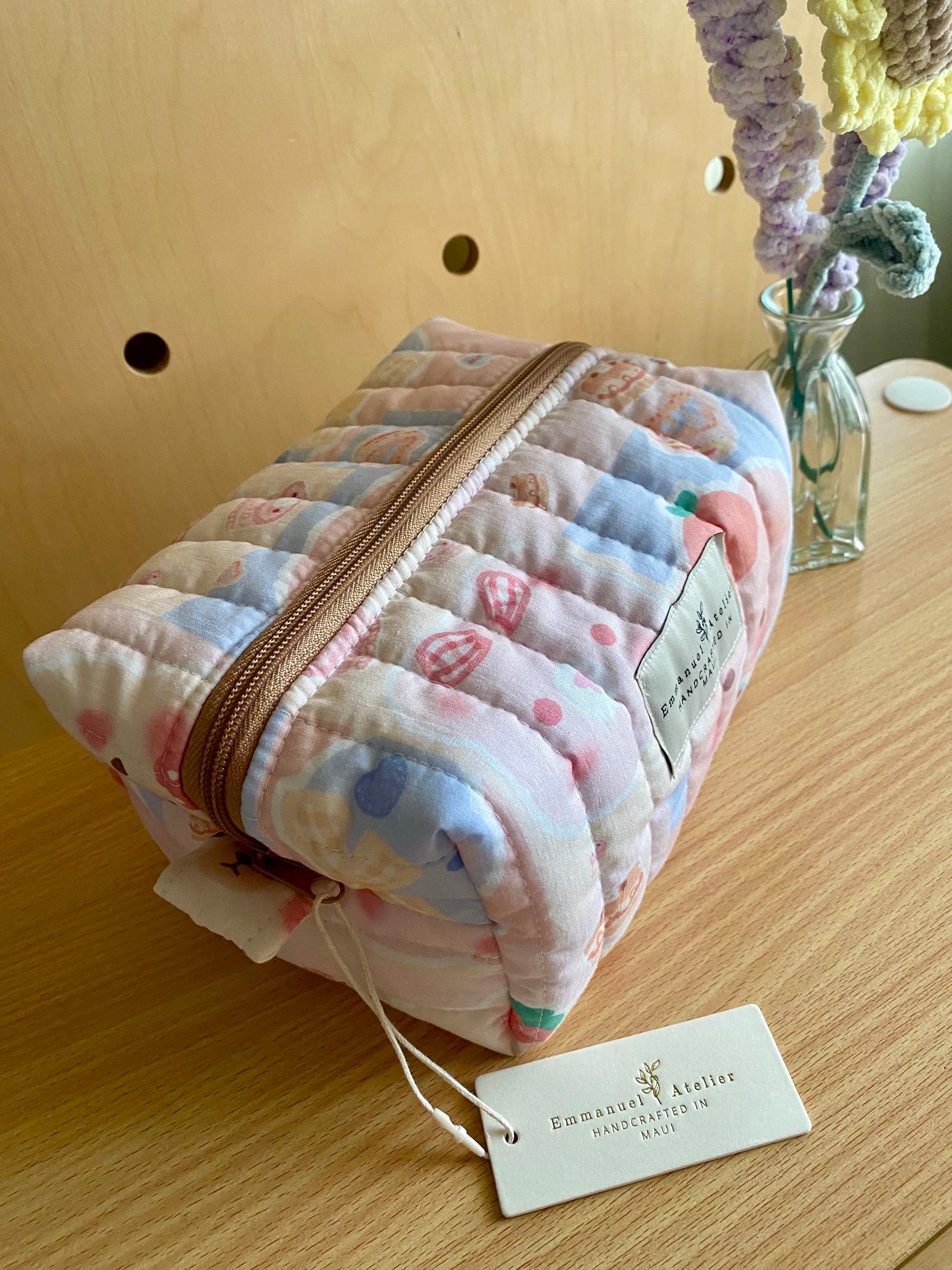 Jumbo Box Pouch - Strawberry Cake