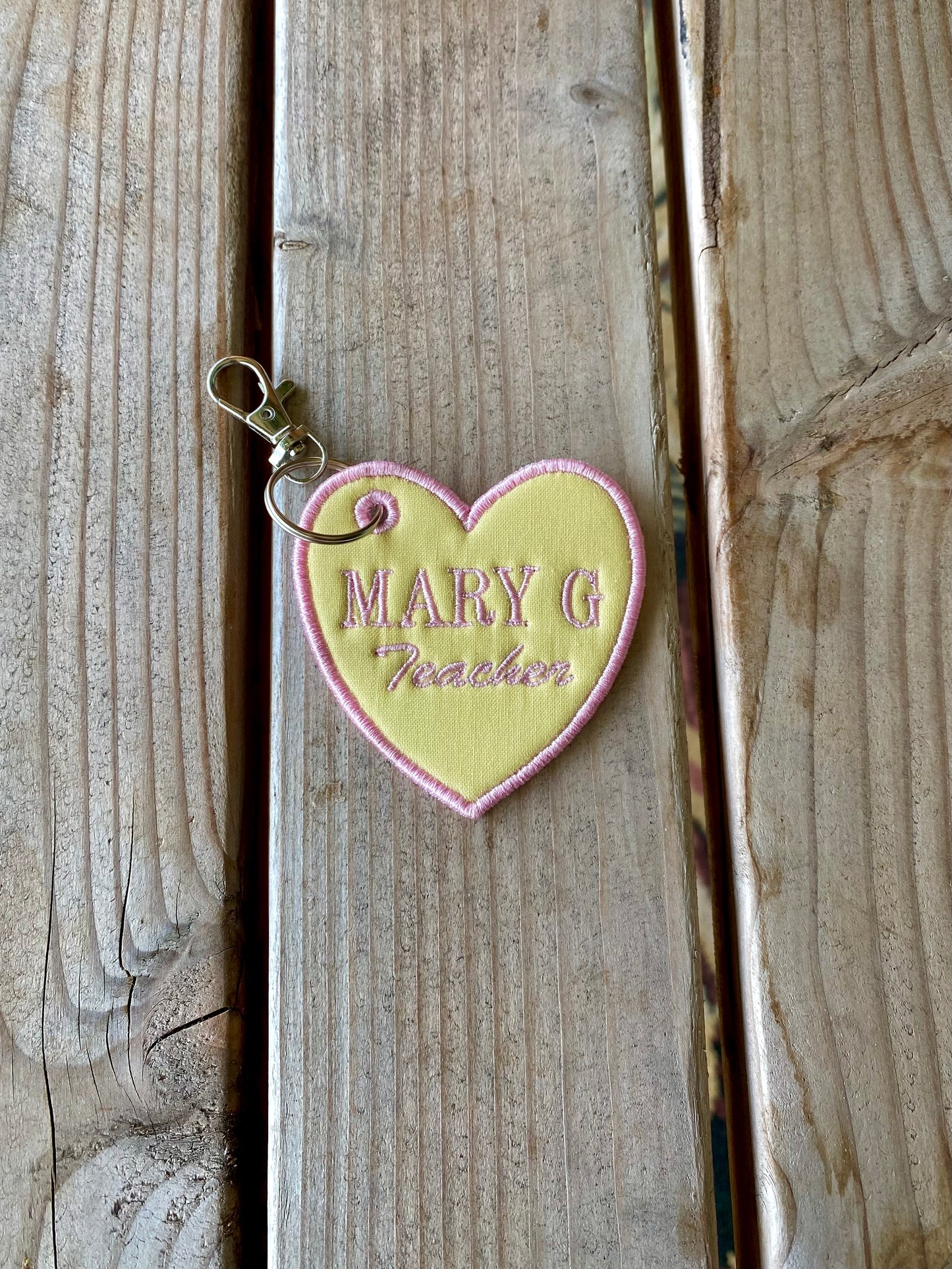 Occupation Heart <3 Bag Charm