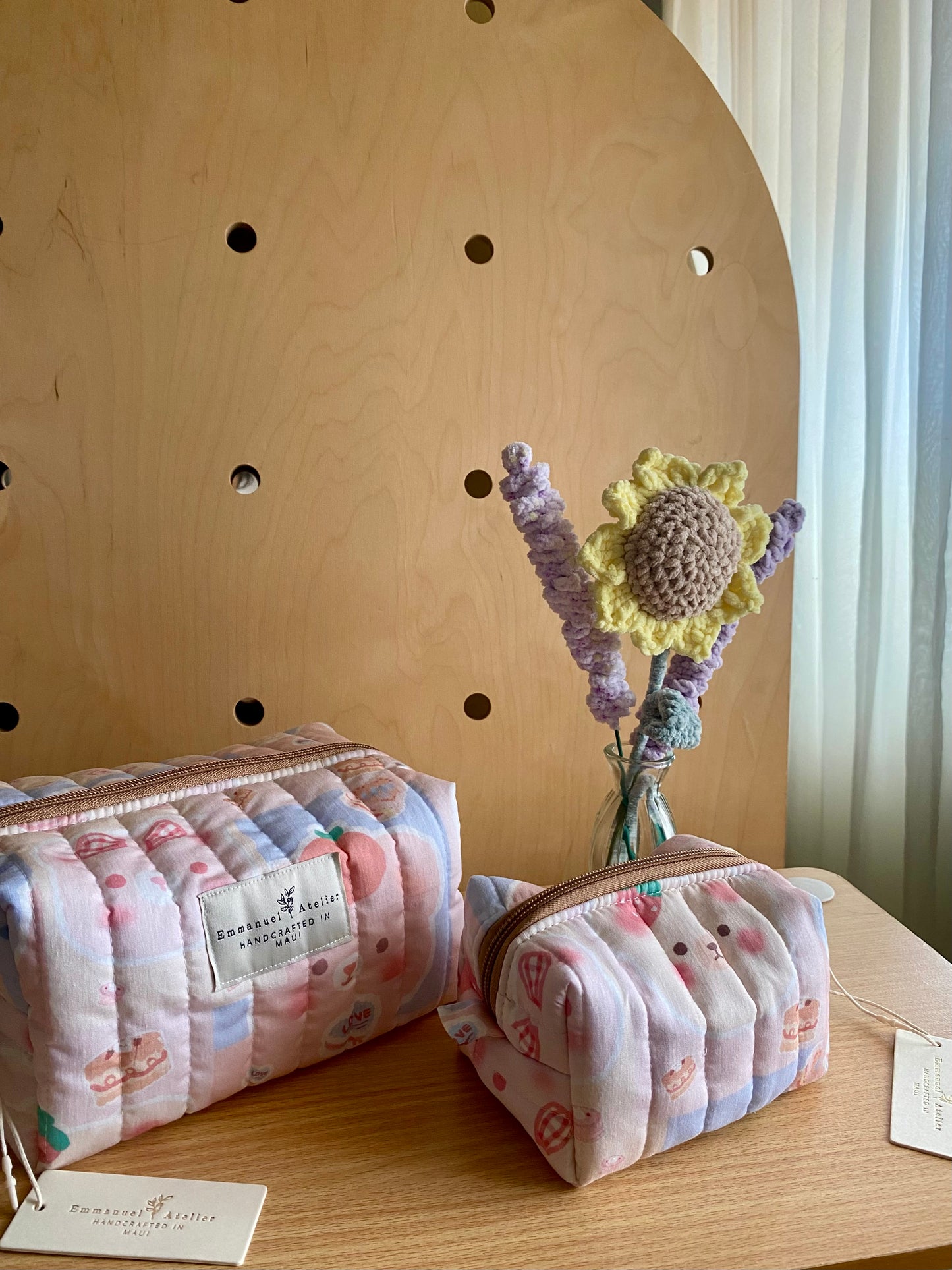 Mini Box  Pouch - Strawberry Cake