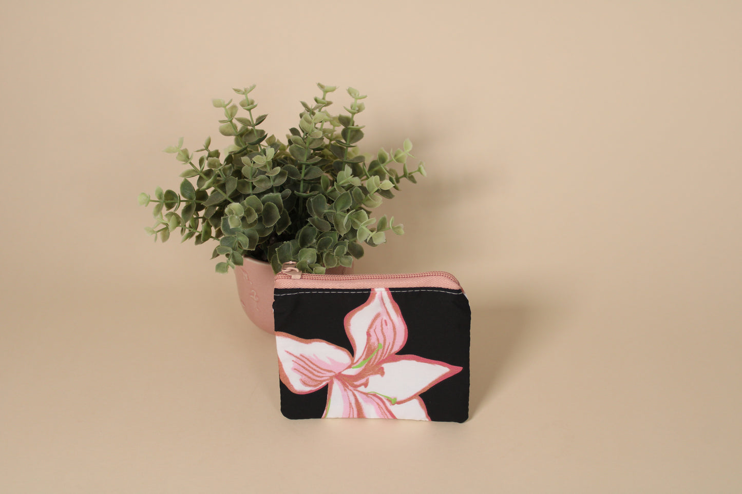 Coin Purse -  White Lily