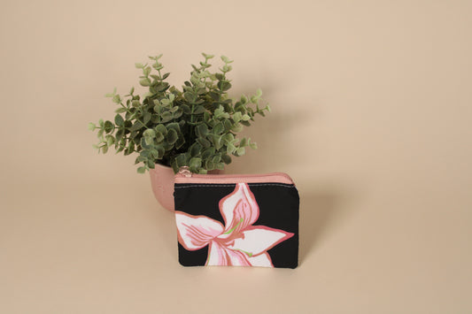 Coin Purse -  White Lily