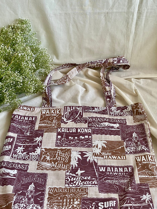 Relaxed Tote Bag - Hawaii